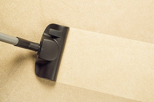 Vacuum Cleaning the New Carpet